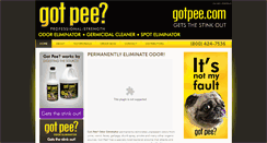 Desktop Screenshot of gotpee.net